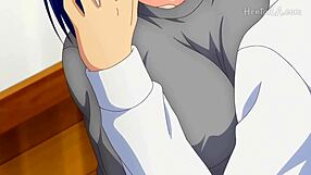 Hentai friends engage in anal