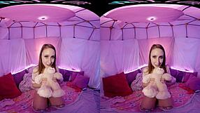 Blonde Petite Vrallure Uses Toys In Pov Pillow Palace