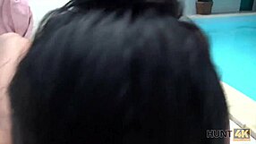 poor cuckold should watch how rich guy owns his girlfriend