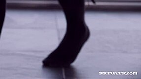 hot brunette at private com gets anal from her boss