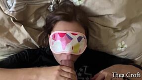 young 18+ deepthroats big cock for creampie