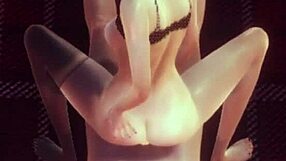 Blondie Kurus Anya Menunggang Batang Besar POV Dalam Gaya Anime