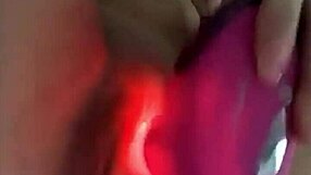 Big tits teen 18+ enjoys playing with her new toy