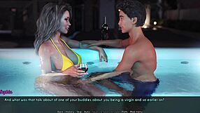 a wife and stepmother in awam 21b sam sweet kisses 3d game