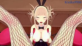 Himiko Toga and Izuku Midoriya Intense Sex in My Hero Academia Hentai