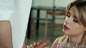 Freya Mayer Gets Facial After Deepthroat