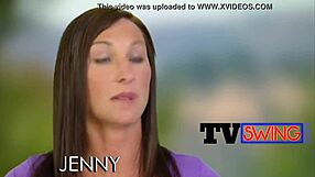 Friends and couples engage in swinging orgy