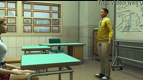 profesor folla a alumna en clases con cuckold