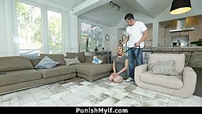 Stepson Overpowers Stepmom’s Tight Milf Pussy in Relentless Domination