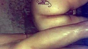 I fuck her dripping pussy in the bathroom with intense bisexual fisting