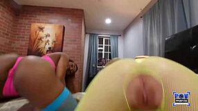 cherie deville and sizi sevs deepthroat training twerkers in double blowjob
