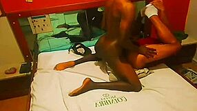 african friend exploring my dick house