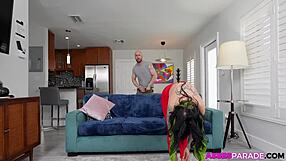 xwife karen big booty fuck her fake personal trainer in deepthroat