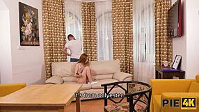 girlfriend shaved pussy creampie with redhead friend european sex