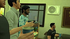 pornstars hint at wild college party fun in sims 4