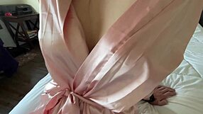 Hey, sorority girl tries dildo for first time