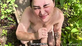 She Takes Care Of Greenhouse And Penis