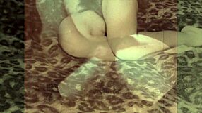 Vintage Threesome Action in Dark London Swinging Sixties