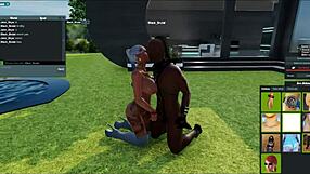 Blonde Addicted To Big Black Cock Creampie