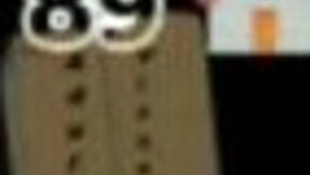 In big city pleasures 46, the redhead with big tits swallows the huge cock eagerly