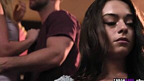 Seth Gamble And Charlie Forde Offering Sophia Burns The Same Intimacy And Makes Her Join Them For A Hot Threesome Fuck Sesh