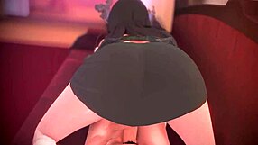 nerissa ravencroft gets bent over!