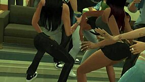 pornstars hint at wild college party fun in sims 4