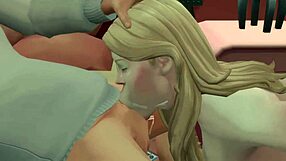 she sucks gooey face fuck