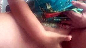 I finger my shaved pussy in public