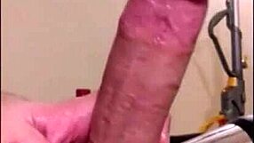 College boy’s solo play with a big dick