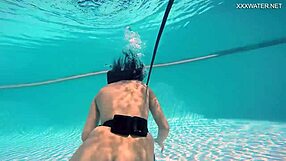 Ever seen Brita Piskova finger herself underwater in a swimming pool?