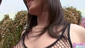 Imagine Jennifer White and Angelica Raven in a wild threeway with monster cocks