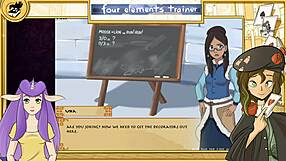 lesbians orgy in avatar trainer 😍