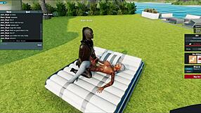 Blonde Addicted To Big Black Cock Creampie