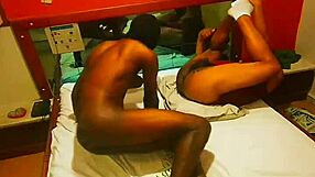 african friend exploring my dick house