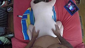 Busty Chubby Babe Feels Intense Pleasure In Anal Creampie