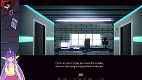 Hentai lesbo con tette enormi nel gioco cartoon