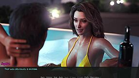 a wife and stepmother in awam 21b sam sweet kisses 3d game
