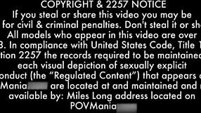 wow, pov with tattooed milf ryan conner getting her butthole pounded and eating cum