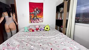 Young Neighbor Enjoys Neighborly Visit