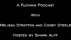 Melissa stratton talks during a podcast