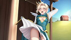 Hentai Visual Journey with Cosplay Hoes Rocking Sexy Skirts