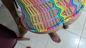 My Stepmother Became A Slut On New Years, Moaning Excitingly In Homemade Threesome With Husband And Stepson!