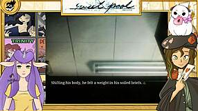 Sweet Pool Yaoi Uncensored Game Part 7 Features Asian Bodybuilder Gay College Hentai With Monster Cock