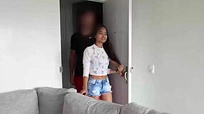 Petite Redhead Nerd's Tight Pussy Filled Deep with Massive Dick