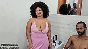 Barbie Marrley's First Porn Scene: Enjoying Dick in Pussy and Swallowing Cum