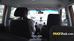 INTENSE SEX in DRIVING SCHOOL without PANTIES, hardcore instruction in CAR