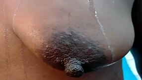 Ebony Amateur With Saggy Tits And Big Long Nipples In High Definition