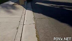 Teen couple's erected pecker penetrates hairless twat