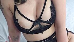 Shy girlfriend experiences her first time with another man and talks badly about her partner.